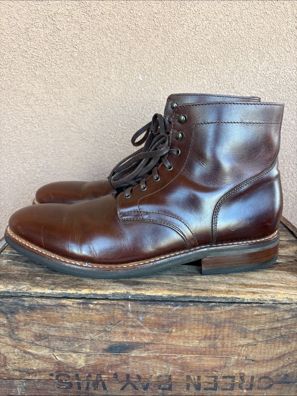 Thursday Boot Co. Men’s Captain Boot in Brown Leather